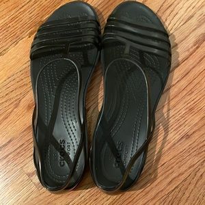 Crocs strappy sandals/flats